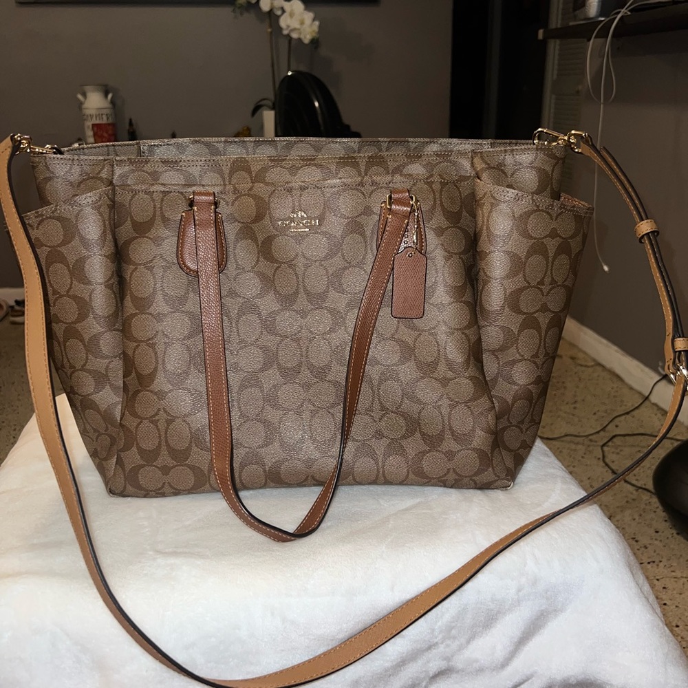 Excellent condition coach baby bag...